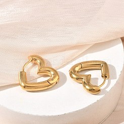 304 Stainless Steel Hoop Earrings&nbsp;SA-CBA46AF-26G-01