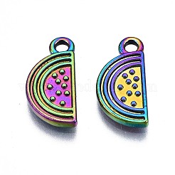 Rainbow Color Alloy Pendants&nbsp;PALLOY-S180-218-NR