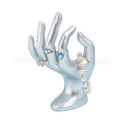 Resin Mannequin Hand Jewelry Display Holder Stands&nbsp;RDIS-WH0009-015A