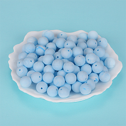 Round Silicone Focal Beads&nbsp;SI-JX0046A-62