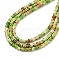 Dyed Natural Imperial Jasper Beads Strands&nbsp;G-P600-C01-01