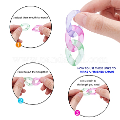 Transparent Acrylic Linking Rings&nbsp;OACR-PH0001-39