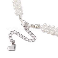 Shell Pearl Bead Beaded Necklaces&nbsp;NJEW-JN04946