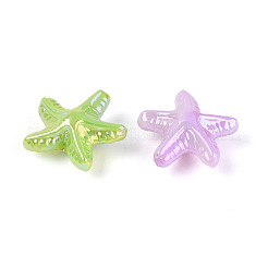 UV Plating Opaque Acrylic Beads&nbsp;OACR-N153-15