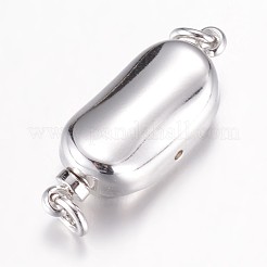 Tarnish Resistant 304 Stainless Steel Box Clasps&nbsp;STAS-P100-22P