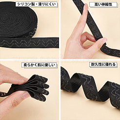 Silicone Non Slip Knitted Elastic Belt&nbsp;OCOR-WH0060-65