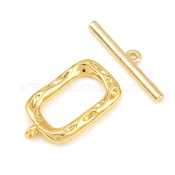 Brass Toggle Clasps&nbsp;KK-G548-41G-03