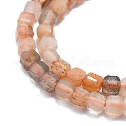 Natural Multi-Moonstone Beads Strands&nbsp;G-P457-B01-11
