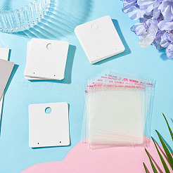 20Pcs Paper Earring Display Cards&nbsp;CDIS-TADJ0002-01C