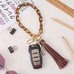 Chain Link Wristlet Keychain&nbsp;HJEW-SW00013-09