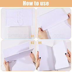 Polyester Book Cover&nbsp;OFST-WH0004-144O