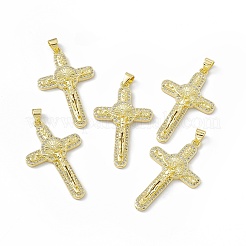 Rack Plating Eco-friendly Brass Pendants&nbsp;KK-B065-09G