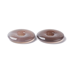 Natural Grey Agate Pendants&nbsp;G-I331-01A
