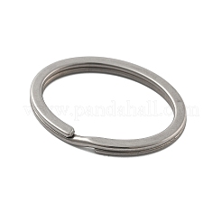 304 Stainless Steel Split Key Rings&nbsp;STAS-A111-01A-P