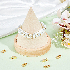 8Pcs Brass Micro Pave Cubic Zirconia Spacer Bars&nbsp;ZIRC-BBC0002-04