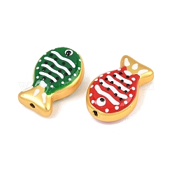 Baking Paint Opaque Glass Enamel Beads&nbsp;GL-CBA4370-01