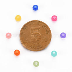 Frosted Transparent Acrylic Beads&nbsp;MACR-S371-11A