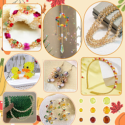 1590Pcs Transparent Acrylic Beads&nbsp;TACR-PH0001-90C