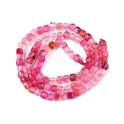 Dyed Natural Agate Beads Strands&nbsp;G-T138-211G
