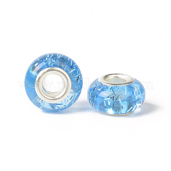 Rondelle Resin European Beads&nbsp;RPDL-A001-01