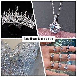 50Pcs Cubic Zirconia Cabochons&nbsp;ZIRC-BBC0002-37