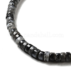 Natural Larvikite Beads Strands&nbsp;G-D474-01