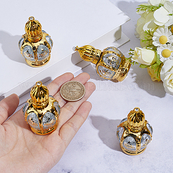4Pcs Arabian Style Glass Roller Ball Bottles&nbsp;BOTT-CN0001-02