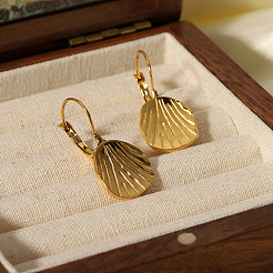 Retro 304 Stainless Steel Oval Hoop Earrings&nbsp;YQ2955