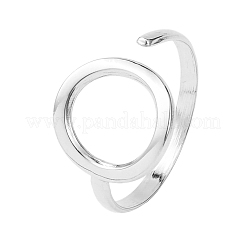 304 Stainless Steel Cuff Open Rings&nbsp;RJEW-P191-14P