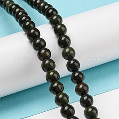 Natural African Green Autumn Jasper Beads Strands&nbsp;G-R494-A19-02