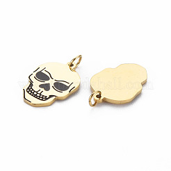 Ion Plating(IP) 316 Surgical Stainless Steel Enamel Charms&nbsp;STAS-N097-084-NR