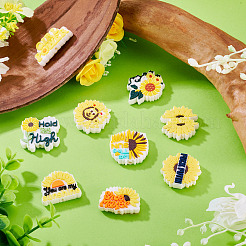 9Pcs 9 Styles PVC Beads&nbsp;FIND-TA0009-71