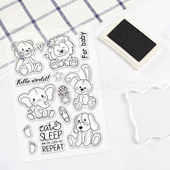 PVC Plastic Stamps&nbsp;DIY-WH0167-56-384