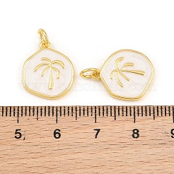Brass Enamel Pendants&nbsp;KK-CBA5CB0-07G