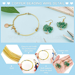 Brass Wire&nbsp;FIND-WH0116-23A-02