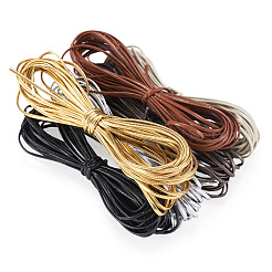 6 Skeins 6 Colors PU Imitation Leather Cords&nbsp;OCOR-TA0001-96