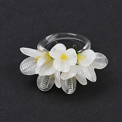 Handmade Lampwork Finger Rings&nbsp;RJEW-P158-01