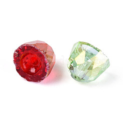 Electroplate Transparent Glass Beads Strands&nbsp;EGLA-N025-05A-A01
