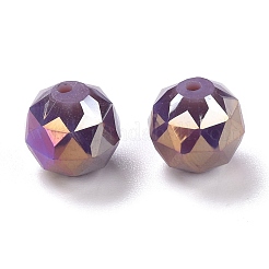 Electroplate Opaque Glass Beads&nbsp;EGLA-B003-02A-10