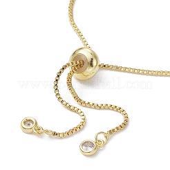 Natural Shell & Pearl Links Slider Bracelet&nbsp;BJEW-JB09691