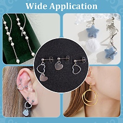 DIY 202 Stainless Steel Ball Stud Earring Making Kits&nbsp;DIY-PH0033-76