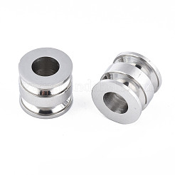 Non-Tarnish 316 Surgical Stainless Steel European Beads&nbsp;STAS-N097-067P