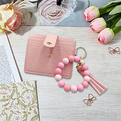 1Pc PU Leather Photocard Holders&nbsp;AJEW-CL0002-76B