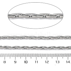 304 Stainless Steel Boston Link Chains&nbsp;STAS-P386-05B-P