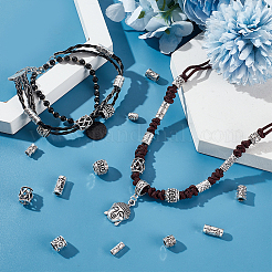 120Pcs 12 Styles Tibetan Style Alloy Beads&nbsp;FIND-PH0018-86