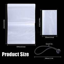 1Pc A6 Transparent PP Plastic Photocard Storage Albums&nbsp;AJEW-GL0004-48