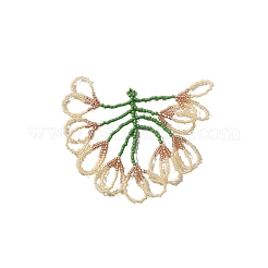 Beaded Flower Charms&nbsp;PW-WG107E6-01