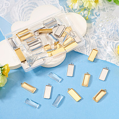 DIY Rectangle Cabochons Making Kits&nbsp;DIY-TA0015-17