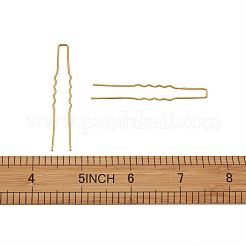 Hair Accessories Iron Hair Forks Findings&nbsp;OHAR-TAC0002-01G