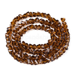 Transparent Glass Beads Strands&nbsp;X-GLAA-N018-4mm-01